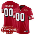 NFL San Francisco 94 Throwback NFC West Champions Patch Vapor Jersey