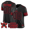 NFL San Francisco ‘Stranger Things Edition’ Vapor Limited Jersey - Custom