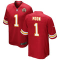 NFL Warren Moon Kansas City Red Jersey - Red