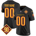 NFL Washington 90th Anniversary Patch Vapor Jersey V3