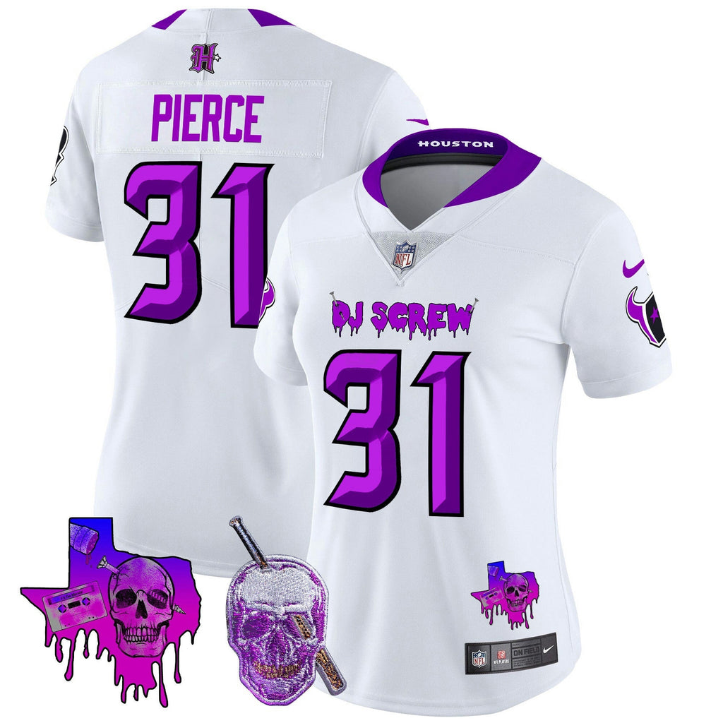 NFL Women’s Houston DJ Screw Vapor Limited Jersey