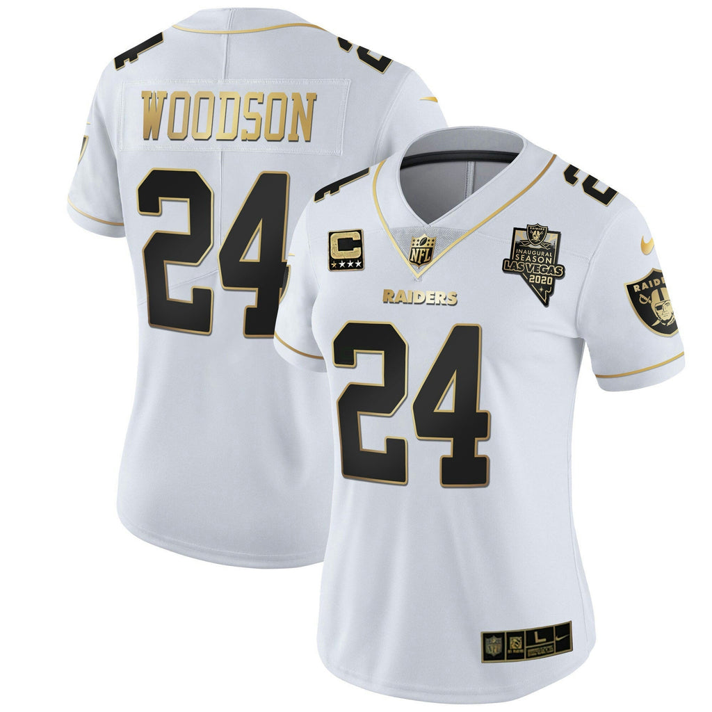 Jersey NFL Women’s Inaugural Season Patch Gold & Split