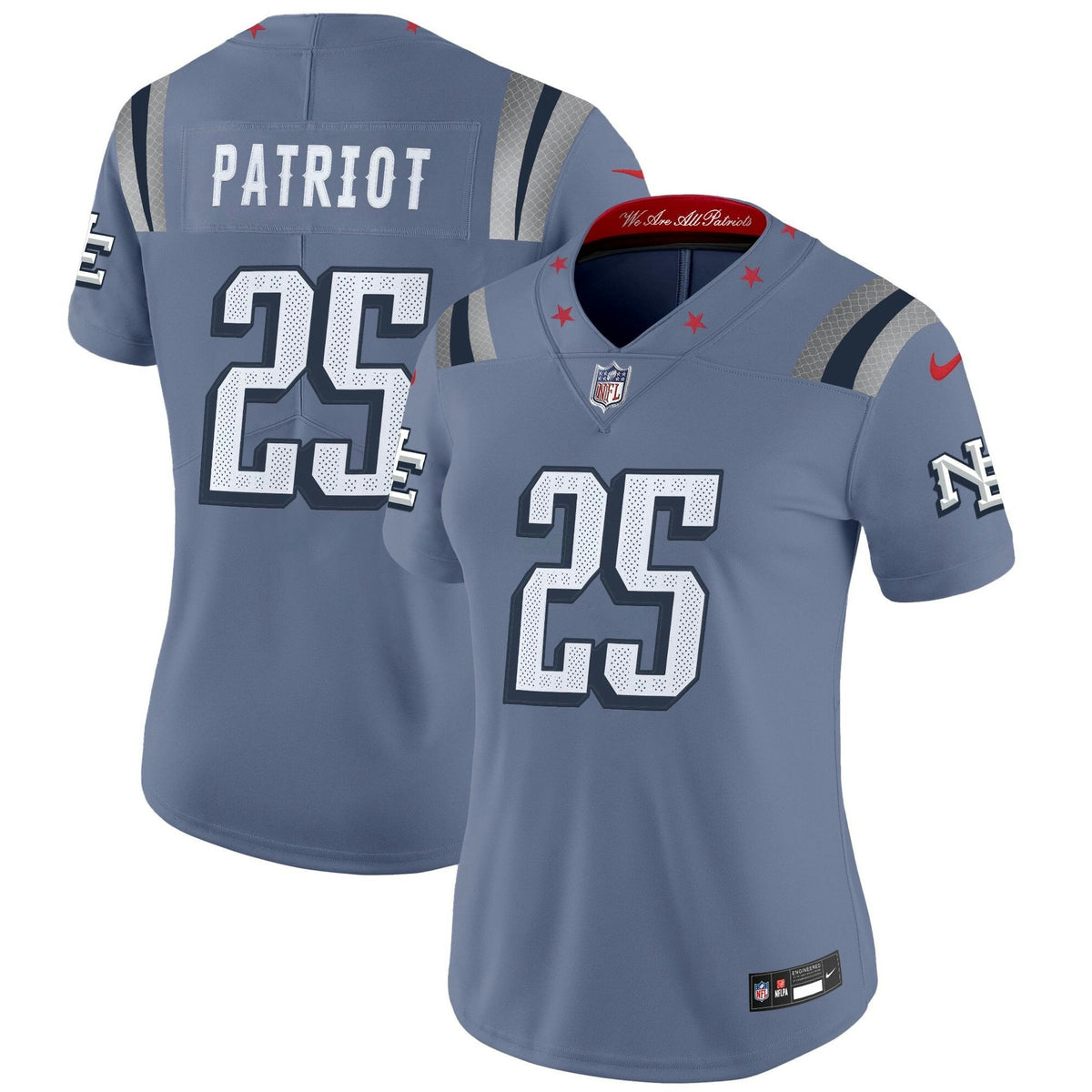 NFL Women’s New England 2025 “Rivalries” Vapor Limited Jersey