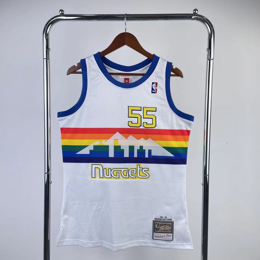 Jersey Swingman Denver Nuggets Mitchell & Ness Hardwood Classics 1991/92