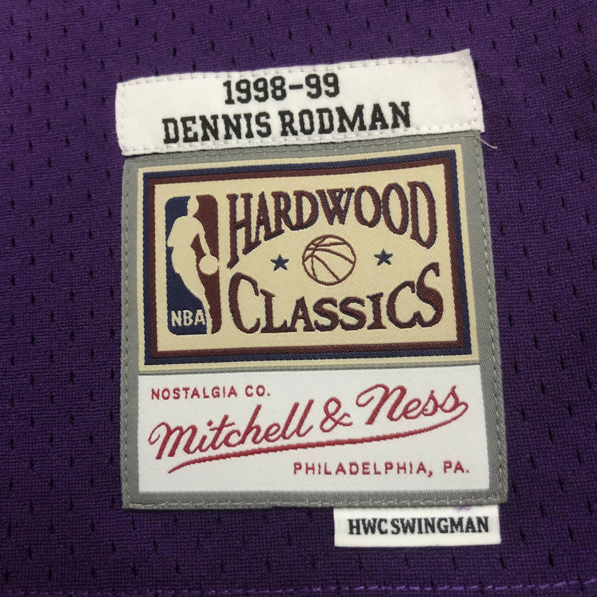 Jersey Swingman Los Angeles Lakers Mitchell & Ness Hardwood Classics 1998/99